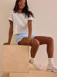 Linear Pace Boxy Tee Detail 3 - ALTAR'D STATE KIDS