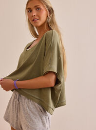 Catch Me Moving V-Neck Tee Detail 2 - AS Kids
