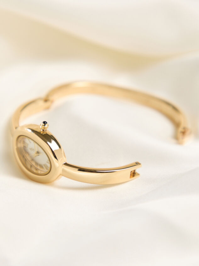 Kara Oval Bangle Watch Detail 3 - AS Kids