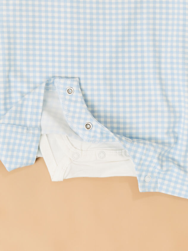 Archer Gingham Shortall Detail 3 - ALTAR'D STATE KIDS