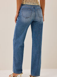 Tasha High Rise Lace up Jean Detail 3 - AS Kids