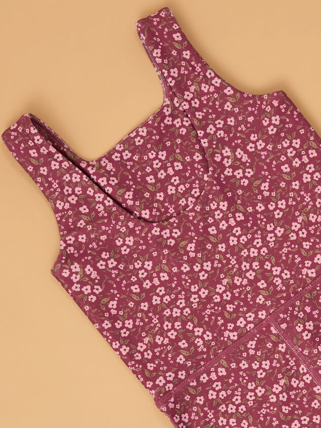 Katie Floral Flare Jumpsuit Detail 5 - AS Kids