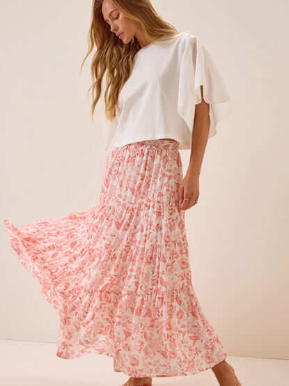 Elise Floral Maxi Skirt - AS Kids