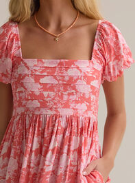 Collie Puff Sleeve Mini Dress Detail 3 - AS Kids