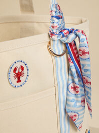 Lobster Canvas Tote Bag Detail 3 - ALTAR'D STATE KIDS