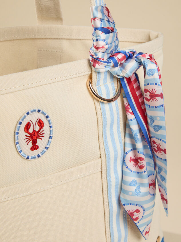 Lobster Canvas Tote Bag Detail 3 - ALTAR'D STATE KIDS