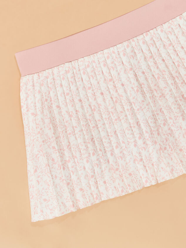 Ivy Floral Pleated Skort Detail 2 - ALTAR'D STATE KIDS