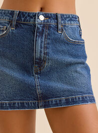 Amora Embroidered Mini Skirt Detail 3 - ALTAR'D STATE KIDS