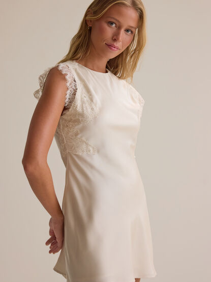 Lennon Satin Mini Dress - AS Kids