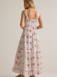 Kennedy Floral Maxi Dress Detail 4 - AS Kids