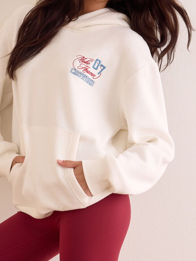 Make Heaven Crowded Hoodie Detail 2 - AS Kids