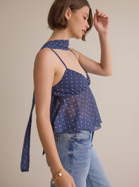 Addison Dot Scarf Tank Detail 4 - ALTAR'D STATE KIDS