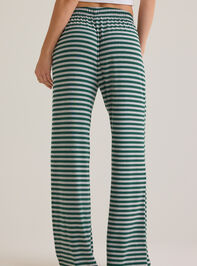 Cate Striped Lounge Pant Detail 4 - AS Kids