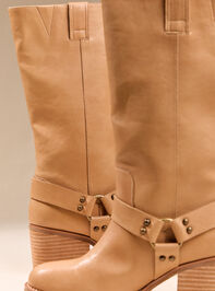 Monroe Square Toe Boot Detail 6 - AS Kids