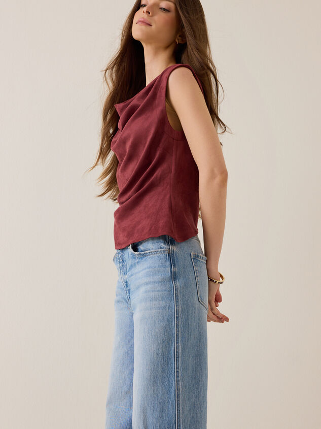 Cherish Suede Tank Detail 4 - AS Kids