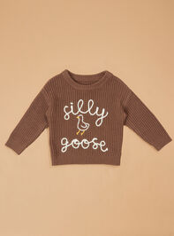 Silly Goose Sweater Detail 3 - ALTAR'D STATE KIDS