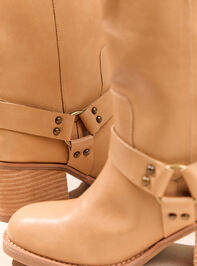 Monroe Square Toe Boot Detail 3 - AS Kids