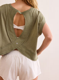In Motion Circle Back Tee Detail 5 - AS Kids