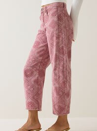 Kerstin High Rise Bandana Barrel Pants Detail 3 - AS Kids