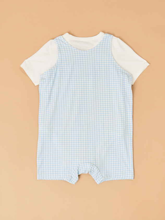 Archer Gingham Shortall Detail 4 - ALTAR'D STATE KIDS