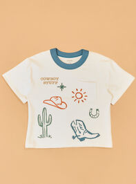 Cowboy Stuff Tee Detail 2 - AS Kids