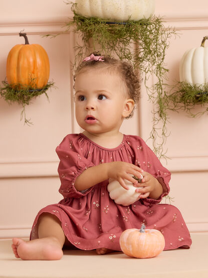 Haley Floral Baby Dress - AS Kids