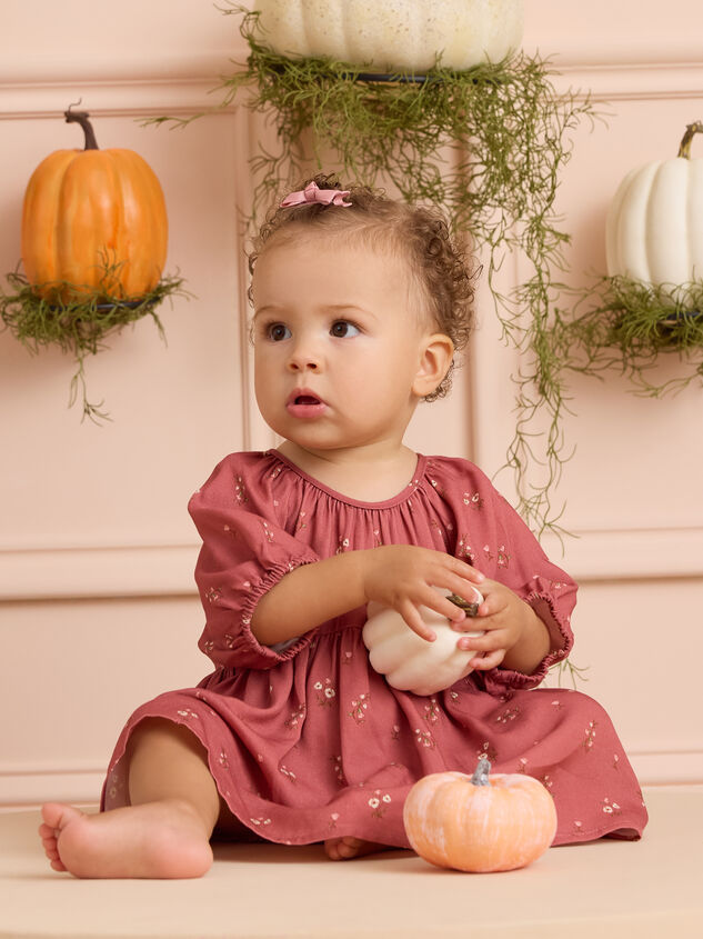 Haley Floral Baby Dress Detail 2 - AS Kids