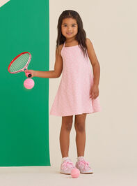 Evelyn Floral Athletic Dress Detail 2 - ALTAR'D STATE KIDS