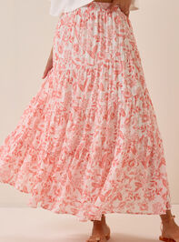 Elise Floral Maxi Skirt Detail 3 - AS Kids
