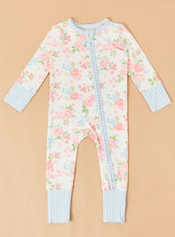 Rosalie Rose Footie - ALTAR'D STATE KIDS