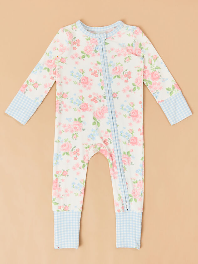 Rosalie Rose Footie - ALTAR'D STATE KIDS