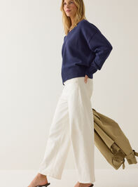 Raya V-Neck Pullover Sweater Detail 5 - AS Kids