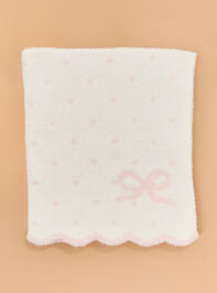 Chenille Bow Blanket by Mudpie - ALTAR'D STATE KIDS