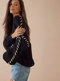 Hassie Stitch Sweater Detail 5 - AS Kids