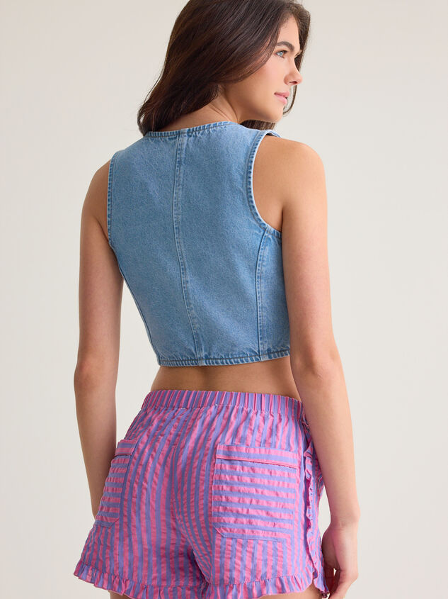 Gillian Striped Short Detail 6 - AS Kids