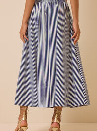 Sloane Stripe Midi Skirt Detail 5 - ALTAR'D STATE KIDS