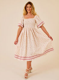 Zoey Floral Mama Dress Detail 3 - ALTAR'D STATE KIDS