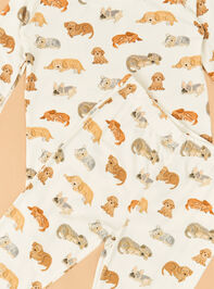 Napping Puppies Lounge Set Detail 2 - ALTAR'D STATE KIDS