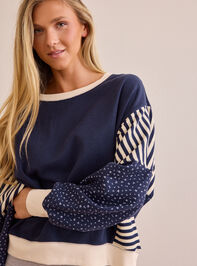Contrast Patchwork Long Sleeve - AS Kids