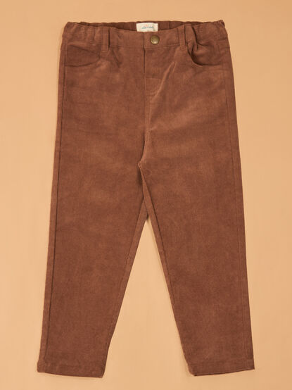 Beau Fur Corduroy Pant - AS Kids