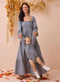 Livy Floral Mama Dress Detail 2 - AS Kids