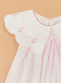 Sofia Scallop Dress Detail 2 - ALTAR'D STATE KIDS