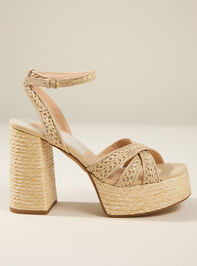 Danila Woven Block Heel Detail 2 - ALTAR'D STATE KIDS