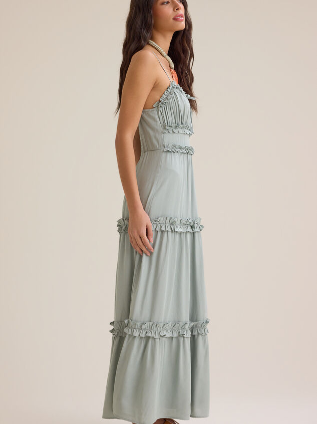 Greer Tiered Maxi Dress Detail 4 - ALTAR'D STATE KIDS