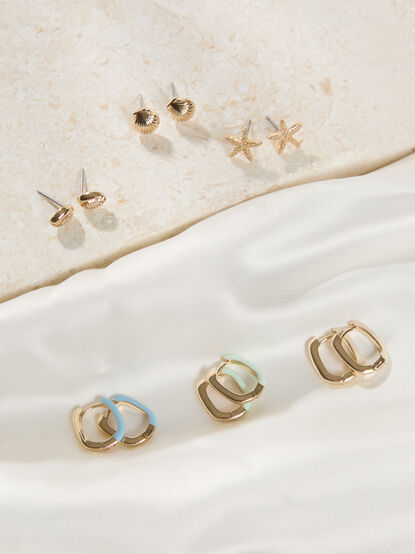 Mini Shell and Hoop Earring Pack - ALTAR'D STATE KIDS