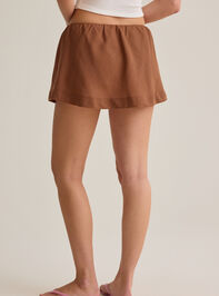 Madison Linen Mini Skort Detail 6 - AS Kids