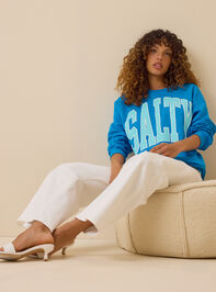 Salty Fleece Pullover Detail 3 - ALTAR'D STATE KIDS