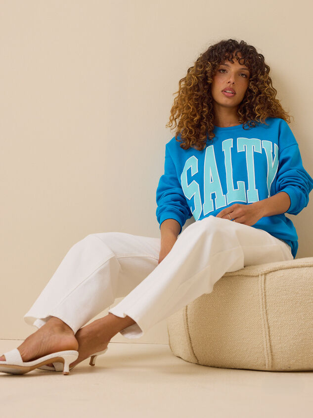 Salty Fleece Pullover Detail 3 - ALTAR'D STATE KIDS