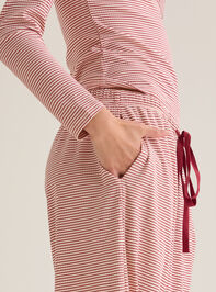 Marlowe Stripe Pajama Pant Detail 4 - AS Kids