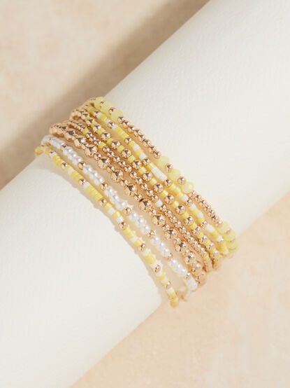 Golden Glow Bracelet Stack - ALTAR'D STATE KIDS